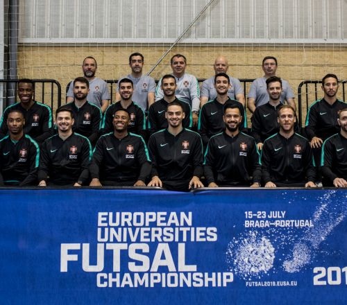 Portuguese National Futsal Team supports EUC Futsal 2019